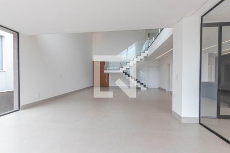 Sala de casa de condomínio à venda com 4 quartos, 376m² em Alphaville Nova Lima, Nova Lima