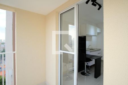 Varanda Studio de kitnet/studio para alugar com 1 quarto, 27m² em Vila Carrão, São Paulo