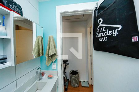 Banheiro de apartamento à venda com 1 quarto, 36m² em Vila Graciosa, São Paulo