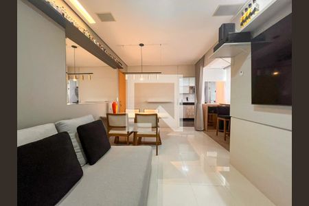 Sala de apartamento à venda com 2 quartos, 66m² em Buritis, Belo Horizonte