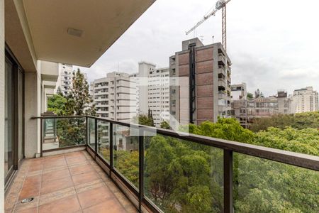 Varanda de apartamento à venda com 4 quartos, 234m² em Higienópolis, São Paulo