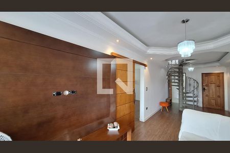 Sala  de apartamento para alugar com 3 quartos, 257m² em Boqueirão, Praia Grande