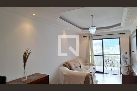 Sala de apartamento para alugar com 3 quartos, 257m² em Boqueirão, Praia Grande