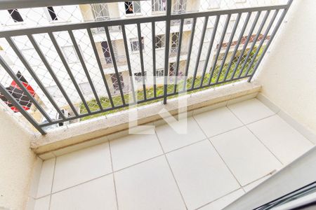 Varanda da Sala de apartamento para alugar com 2 quartos, 46m² em Vila Princesa Isabel, São Paulo