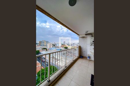 Varanda da Sala de apartamento à venda com 1 quarto, 35m² em Mooca, São Paulo