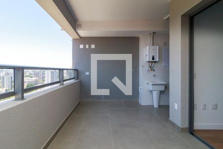 Sala - Varanda de apartamento para alugar com 2 quartos, 69m² em Brooklin, São Paulo