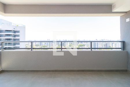 Sala - Varanda de apartamento para alugar com 2 quartos, 69m² em Brooklin, São Paulo