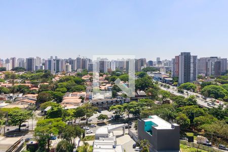 Sala - Vista de apartamento para alugar com 2 quartos, 68m² em Brooklin, São Paulo