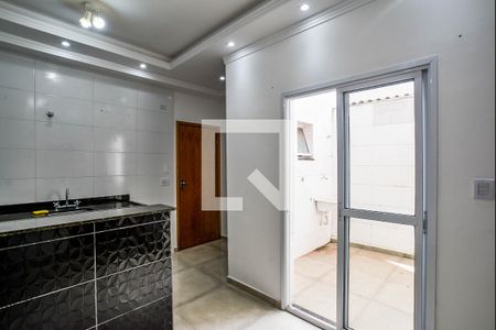 Sala de apartamento à venda com 2 quartos, 40m² em Jardim Progresso, Santo André