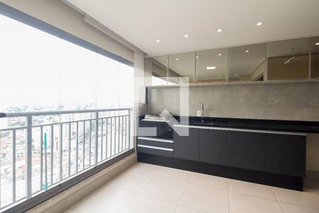 Varanda Gourmet  de apartamento para alugar com 2 quartos, 68m² em Vila Gomes Cardim, São Paulo