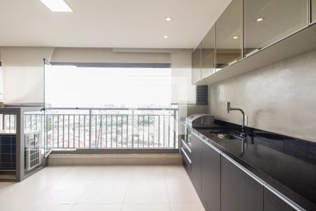 Varanda Gourmet  de apartamento para alugar com 2 quartos, 68m² em Vila Gomes Cardim, São Paulo