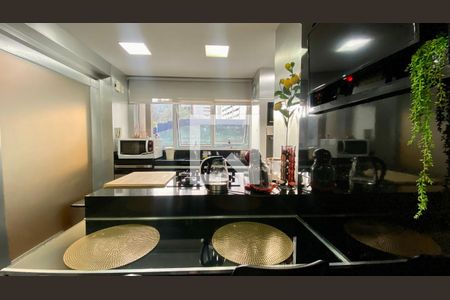 Cozinha de apartamento à venda com 3 quartos, 220m² em Vila da Serra, Nova Lima