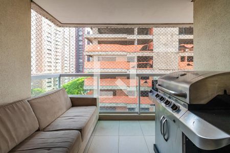 Sala de apartamento para alugar com 2 quartos, 86m² em Empresarial 18 do Forte, Barueri