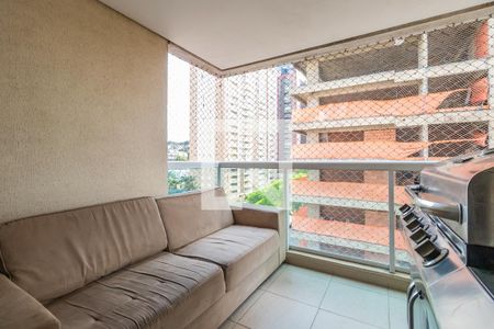 Sala de apartamento para alugar com 2 quartos, 86m² em Empresarial 18 do Forte, Barueri