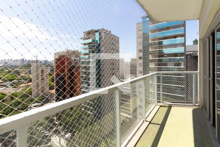 Varanda da Sala de apartamento para alugar com 4 quartos, 230m² em Itaim Bibi, São Paulo