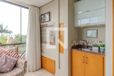 Sala de apartamento à venda com 2 quartos, 89m² em Tristeza, Porto Alegre