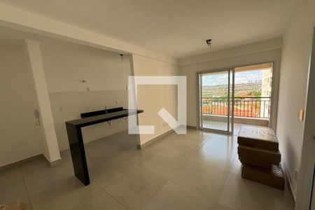 Sala de apartamento para alugar com 1 quarto, 42m² em Ribeirânia, Ribeirão Preto