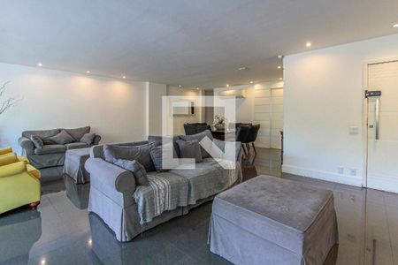 Sala de apartamento para alugar com 4 quartos, 150m² em Barra da Tijuca, Rio de Janeiro