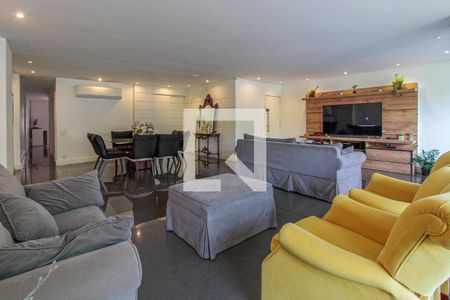 Sala de apartamento para alugar com 4 quartos, 150m² em Barra da Tijuca, Rio de Janeiro