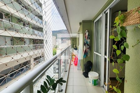 Sala /Varanda de apartamento à venda com 2 quartos, 70m² em Botafogo, Rio de Janeiro