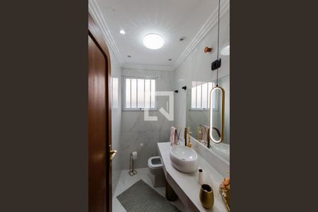 Lavabo de casa à venda com 5 quartos, 340m² em Santa Maria, Santo André