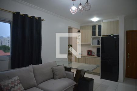 Sala de apartamento para alugar com 2 quartos, 110m² em Vila Floresta, Santo André