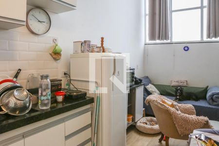 Sala e Cozinha de kitnet/studio para alugar com 1 quarto, 35m² em Vila Anglo Brasileira, São Paulo