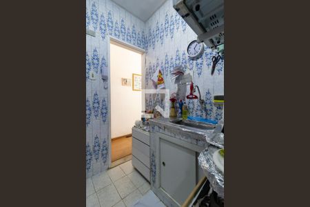 Detalhe da cozinha  de apartamento à venda com 1 quarto, 40m² em Botafogo, Rio de Janeiro