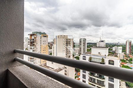 Sacada de apartamento para alugar com 1 quarto, 24m² em Pinheiros, São Paulo