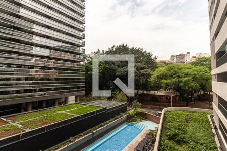 Vista da Varanda de kitnet/studio para alugar com 1 quarto, 25m² em Santa Ifigênia, São Paulo