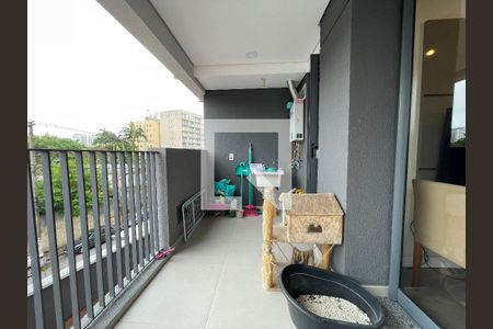 Varanda de apartamento à venda com 2 quartos, 59m² em Ferreira, São Paulo