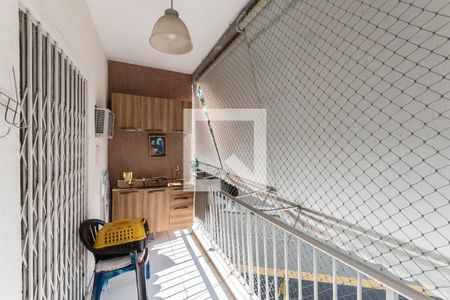 Varanda da Sala de apartamento à venda com 1 quarto, 57m² em Benfica, Rio de Janeiro