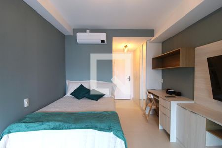 Sala/Quarto de kitnet/studio à venda com 1 quarto, 31m² em Indianópolis, São Paulo