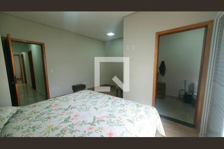 Quarto de casa de condomínio para alugar com 3 quartos, 130m² em Vila Monte Alegre, Paulínia