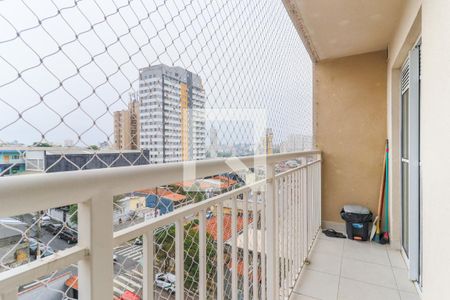 Varanda da Sala de apartamento para alugar com 1 quarto, 29m² em Vila das Belezas, São Paulo