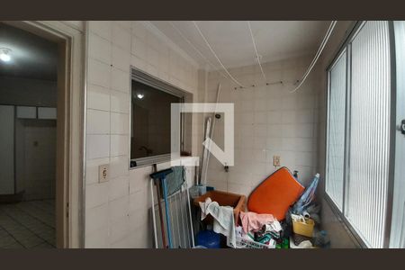 Detalhe da área de serviço de apartamento para alugar com 2 quartos, 92m² em Samambaia, Praia Grande