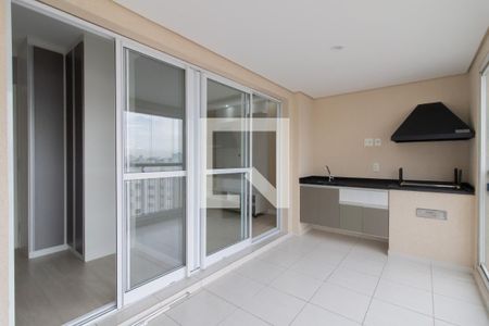 Varanda Gourmet de apartamento à venda com 3 quartos, 80m² em Jardim Flor da Montanha, Guarulhos