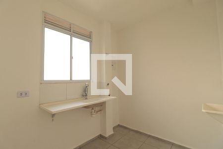 Cozinha  de apartamento para alugar com 2 quartos, 45m² em Chácaras Hipica, Ribeirão Preto