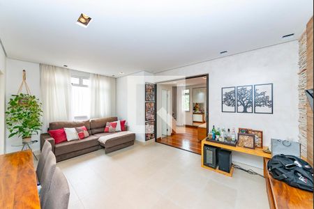 Sala de apartamento à venda com 1 quarto, 60m² em Jardim America, Belo Horizonte