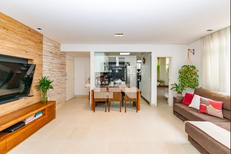 Sala de apartamento à venda com 1 quarto, 60m² em Jardim America, Belo Horizonte