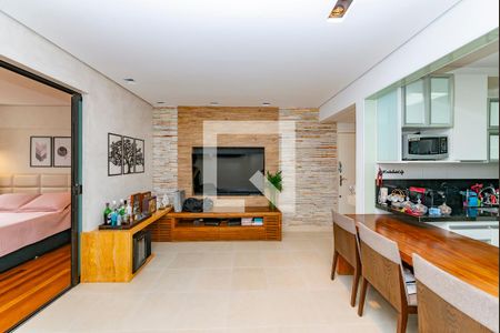 Sala de apartamento à venda com 1 quarto, 60m² em Jardim America, Belo Horizonte