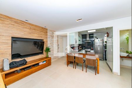 Sala de apartamento à venda com 1 quarto, 60m² em Jardim America, Belo Horizonte