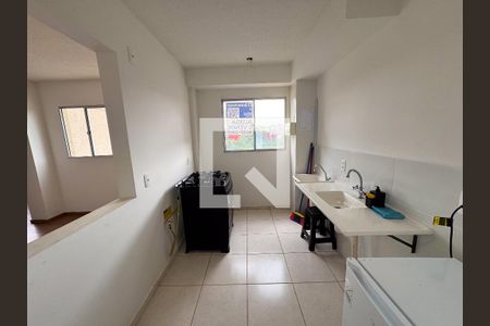 Sala / Cozinha de apartamento para alugar com 2 quartos, 50m² em Milionários, Belo Horizonte