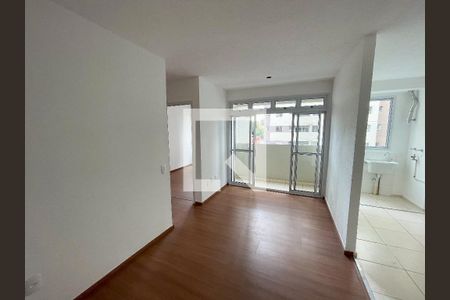 Sala de apartamento à venda com 3 quartos, 65m² em Jk, Contagem