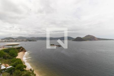 Vista da Sala de apartamento para alugar com 3 quartos, 280m² em Boa Viagem, Niterói