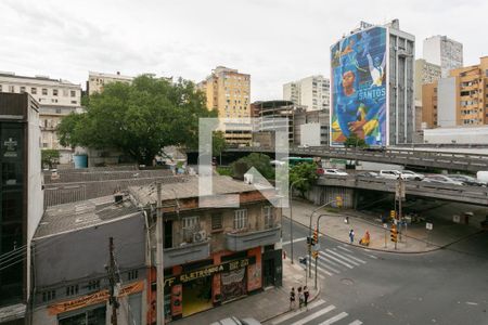 Vista da Sala de apartamento à venda com 2 quartos, 84m² em Centro Histórico, Porto Alegre