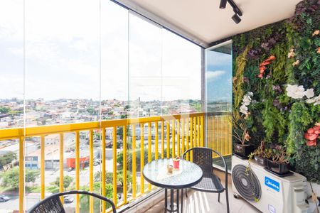 Varanda gourmet de apartamento à venda com 2 quartos, 55m² em Vila Osasco, Osasco