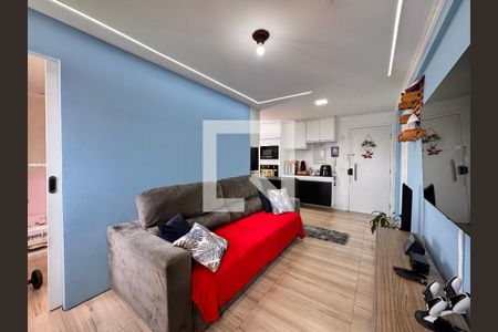 Sala de apartamento à venda com 2 quartos, 47m² em Jardim Jamaica, Santo André