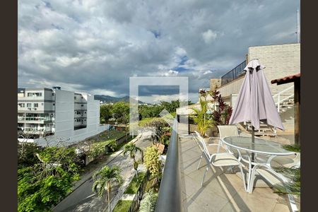 Varanda / Terraço de apartamento para alugar com 3 quartos, 280m² em Recreio dos Bandeirantes, Rio de Janeiro