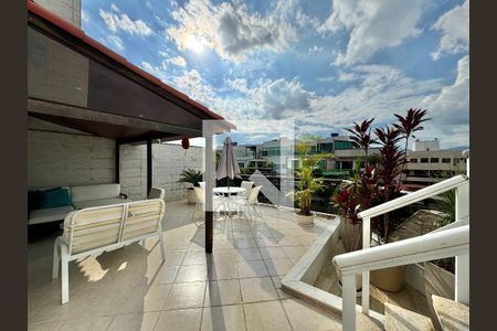 Varanda / Terraço de apartamento para alugar com 3 quartos, 280m² em Recreio dos Bandeirantes, Rio de Janeiro